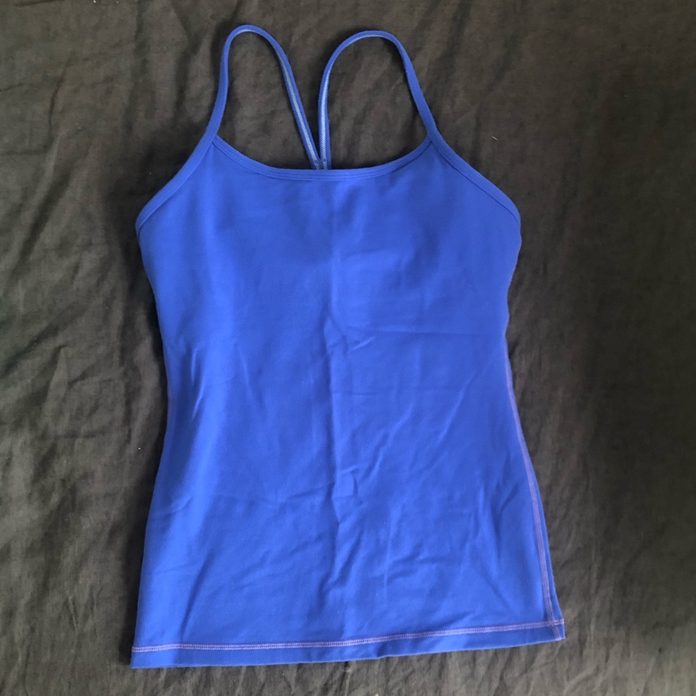 EUC Lululemon Power Y Tank